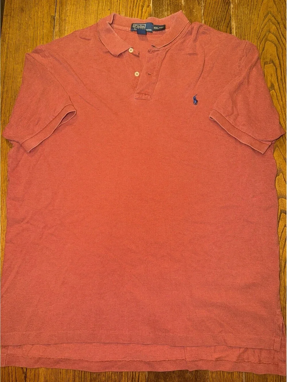 Polo Ralph Lauren Men’s Orange Polo Shirt 2XL With Pony